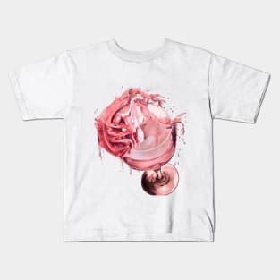 Rose wine Dragon Kids T-Shirt